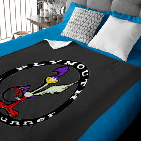 Discover Plymouth Roadrunner Bird Baby Blankets