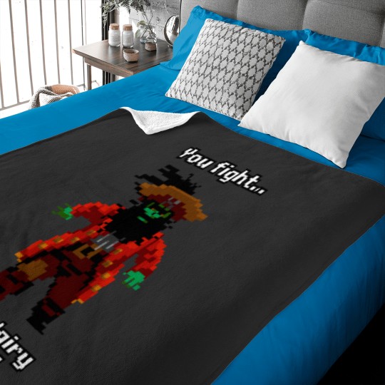 Discover You fight like a dairy farmer! Baby Blankets