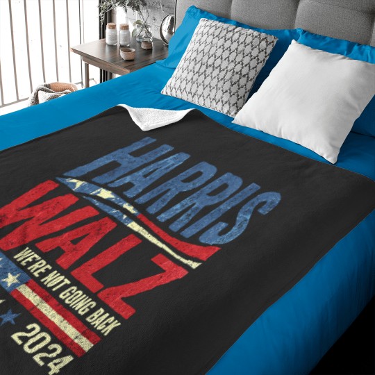 Discover Harris Walz, we're not going back - Were Not Going Back - Baby Blankets