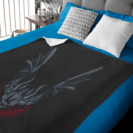 Discover House of the Dragon Flames In Flight Baby Blankets
