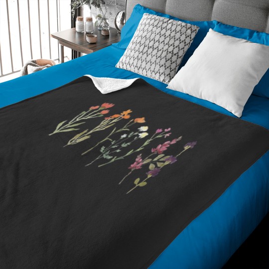 Discover SUBTLE LESBIAN PRIDE Baby Blankets, Lesbian Wildflowers
