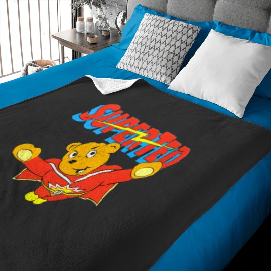 Discover Super Ted Baby Blankets