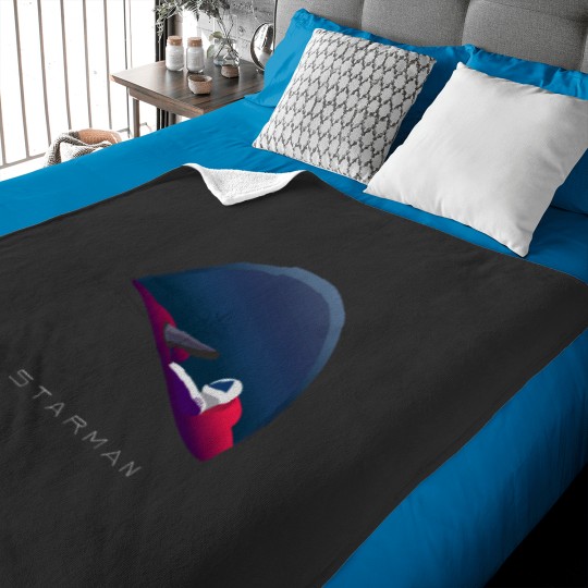 Discover Starman Baby Blankets