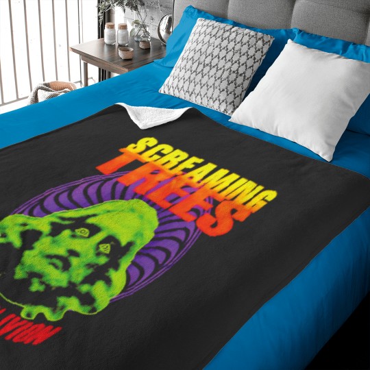 Discover Screaming Trees Baby Blankets