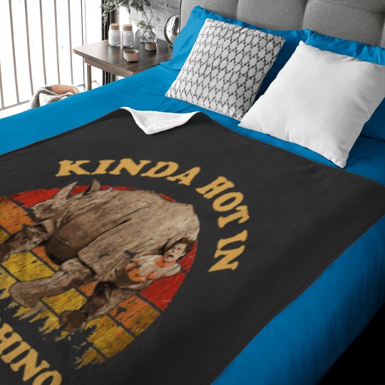 Discover KINDA HOT IN THESE RHINOS / EXCLUSIVE ART - Ace Ventura - Baby Blankets