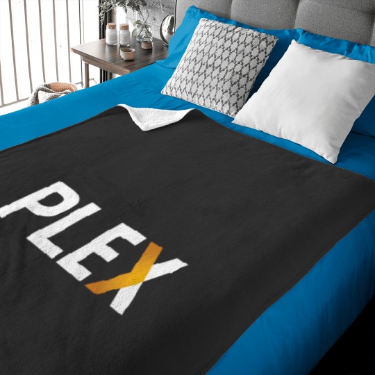 Discover Plex Logo Baby Blankets