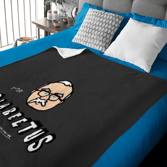 Discover diabetesss MR Diabeetus Baby Blankets