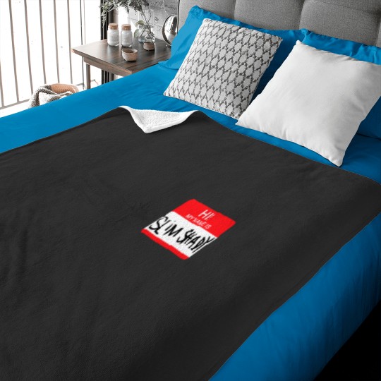 Discover Hi! My Name Is Slim Shady Baby Blankets