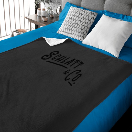 Discover Schlatt amp Co. Black Essential Baby Blankets