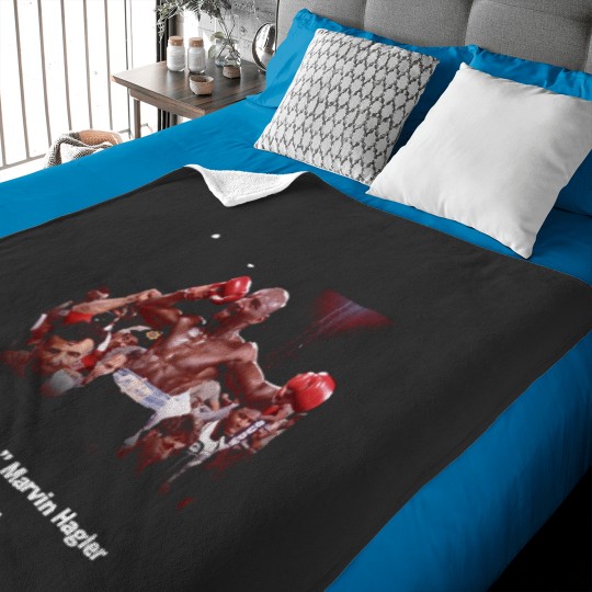 Discover Lover Gift Marvelous Marvin Hagler Gifts For Movie Fan 1 Baby Blankets