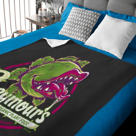 Discover Seymours Organic Plant Food musical theatre Vintages cult movie Baby Blankets
