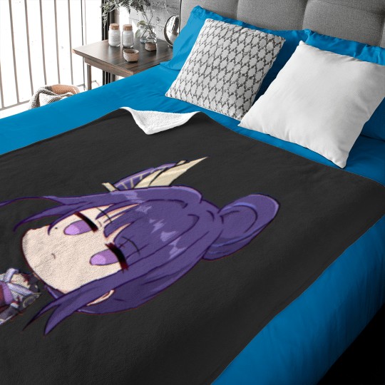 Discover raiden shogun Baby Blankets