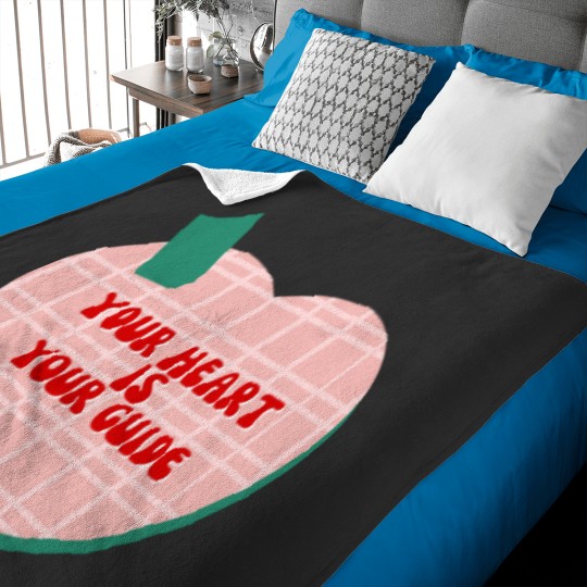 Discover Your heart is your guide Baby Blankets