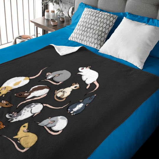 Discover Rats Classic Baby Blankets