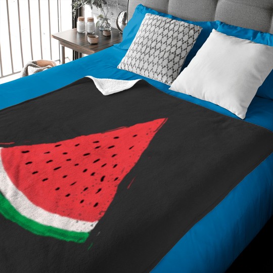 Discover Watermelon Palestine Baby Blankets