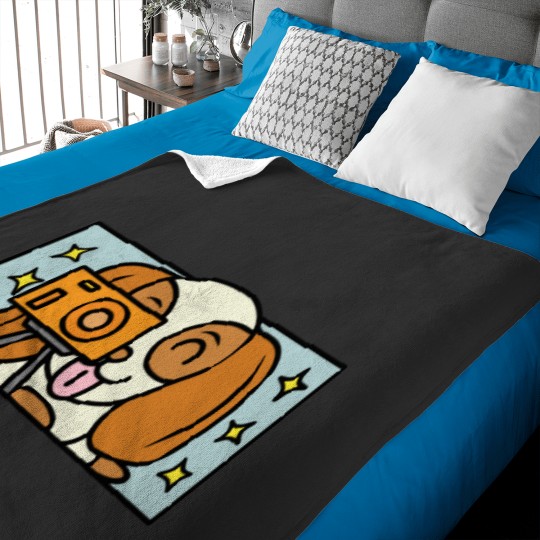 Discover Basset Hound Cute basset hound Baby Blankets