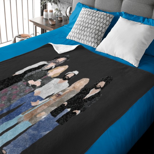 Discover Fleetwood Mac watercolour Essential Baby Blankets