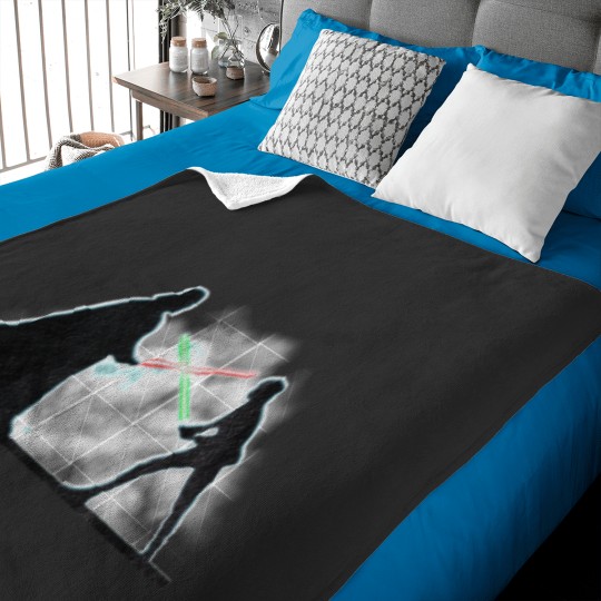 Discover Vader Luke duel Baby Blankets