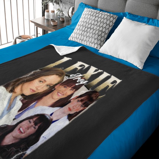 Discover Lexie Grey Vintage Baby Blankets, Gift For Woman and Man Unisex Baby Blankets