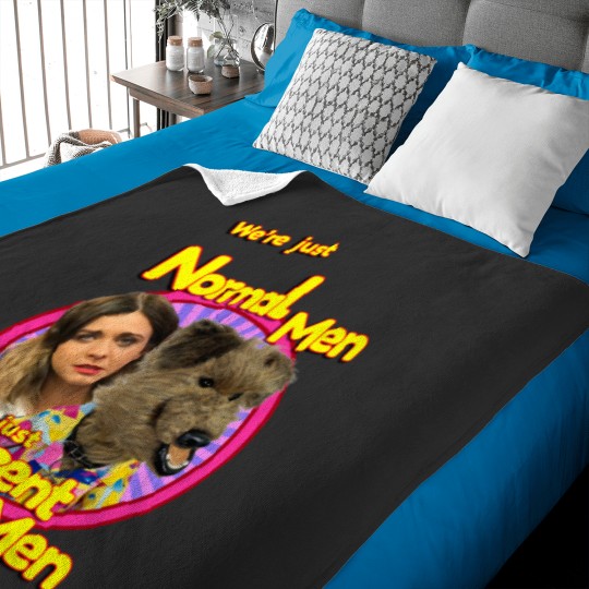 Discover NORMAL MEN INNOCENT MEN alternative version Baby Blankets