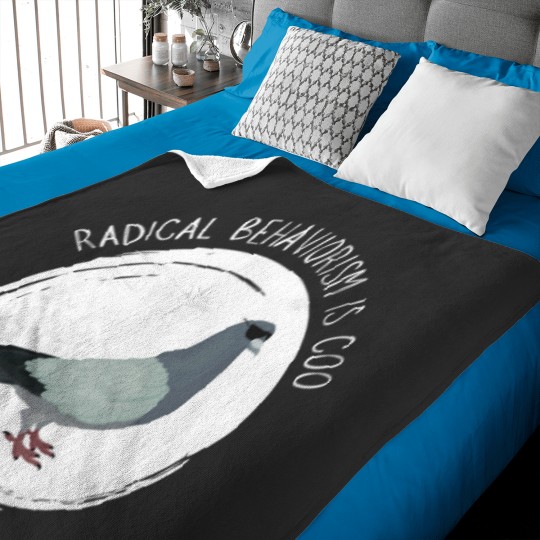 Discover Radical Behaviorism Is Coo Graphic Baby Blankets