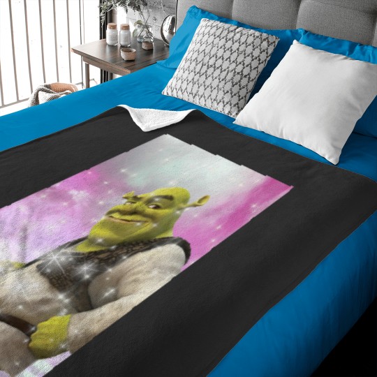 Discover Shrek Fan Cam Long Baby Blankets