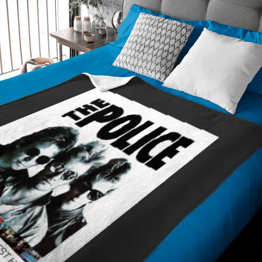 Discover The Police - Greatest Hits album 1992  .png Baby Blankets