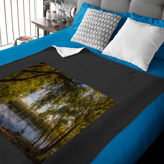 Discover Lake Mulwala, Yarrawonga, Victoria Mulwala, NSW, Australia (6) Baby Blankets