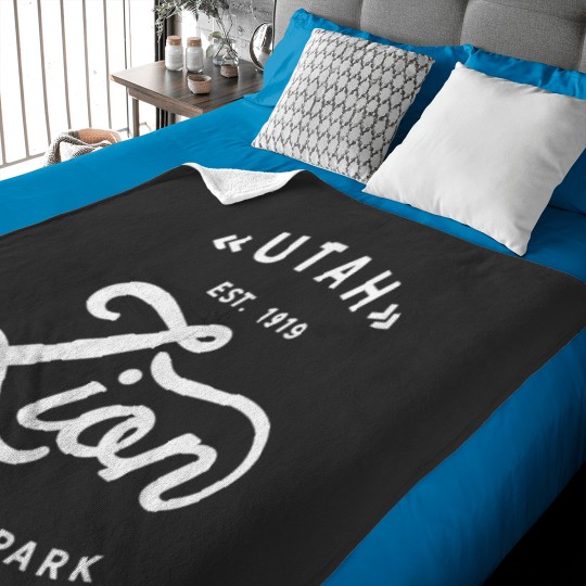 Discover Zion Utah National Park Outdoor Explore and Adventure Baby Blankets