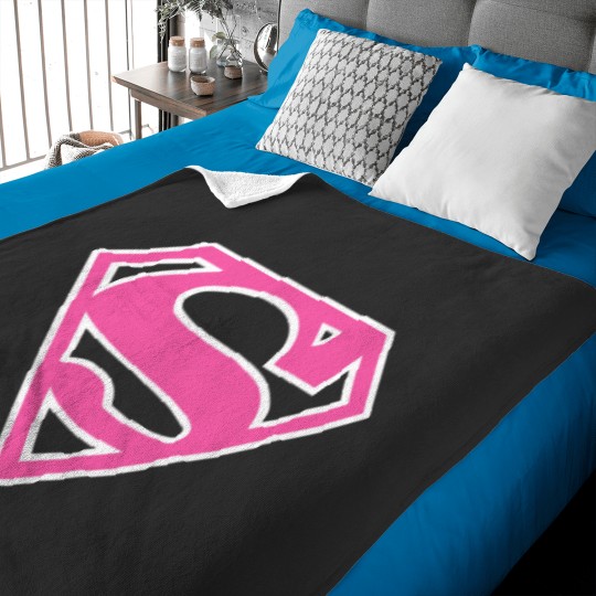 Discover DC Supergirl Logo Classic Baby Blankets