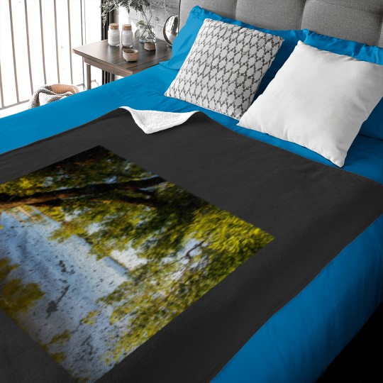 Discover Lake Mulwala, Yarrawonga, Victoria Mulwala, NSW, Australia (5) Baby Blankets