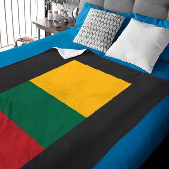 Discover Lithuania Flag Graphic Lithuania Flag Graphic Baby Blankets