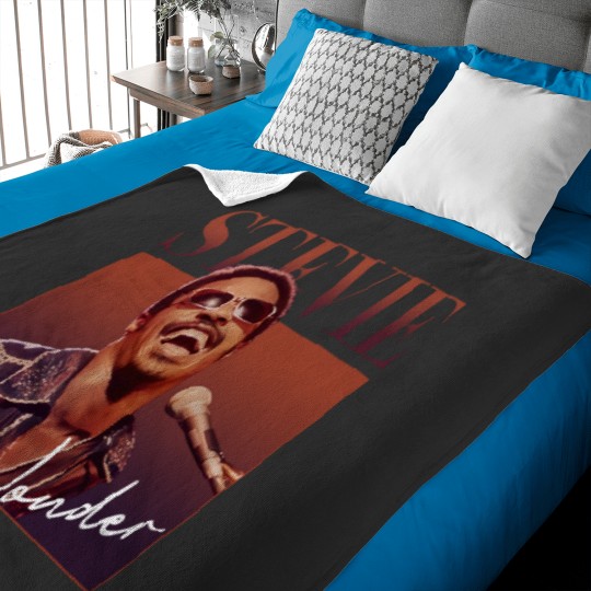 Discover New  Stevie Wonder Baby Blankets Gift Funny Men All Size Baby Blankets