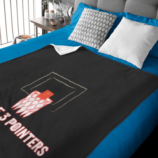 Discover King Of 3 Pointers Basketball 8103 Baby Blankets