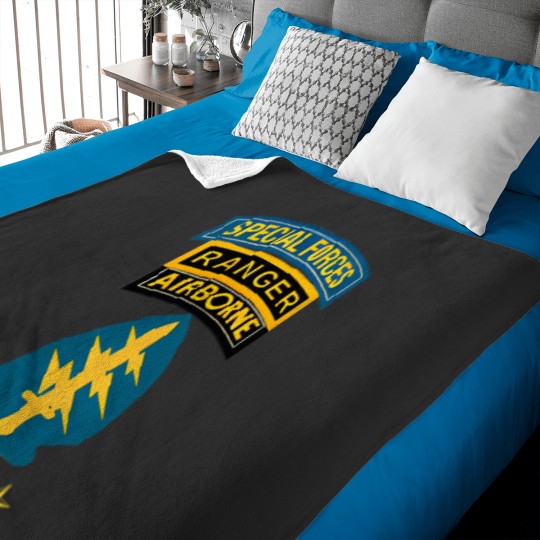Discover Us Armyy Special forcess Group Airborne Ranger - Gift For Veterans Day 4Th Of July Or Patriotic Memorial Day 1872 Baby Blankets