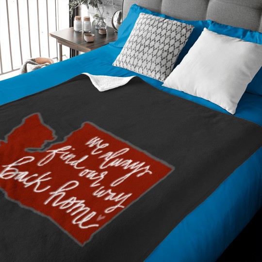 Discover We Always Find Our Way Back Home Baby Blankets