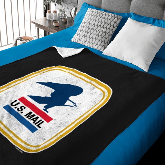 Discover Postal Service- US Mail Seal Pullover Baby Blankets