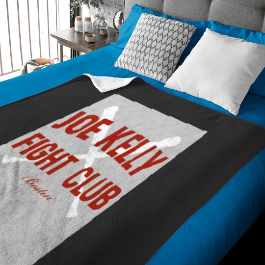 Discover Vintagess Distressed Red Tee Joe Kelly Fight Club Shirt for Boston Fans Essential Baby Blankets