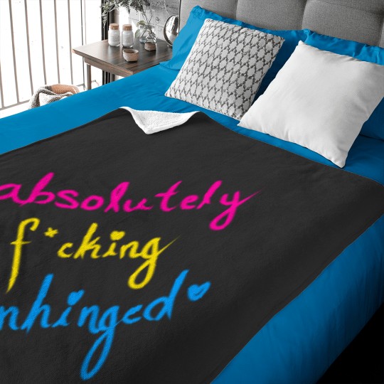 Discover Absolutely Fcking Unhinged Baby Blankets