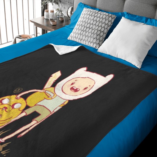Discover Adventures & Bacon Pancakes Baby Blankets