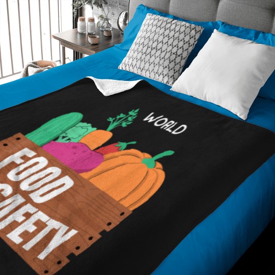 Discover World Food Safety Day Health Day Healthy Biologi Baby Blankets