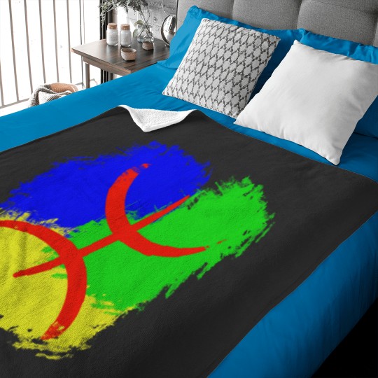 Discover Berber Flag, Amazigh Flag Baby Blankets