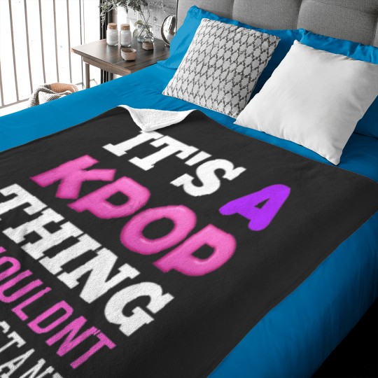 Discover A KPOP THING - BLACK Baby Blankets