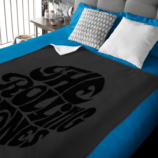 Discover Rolling Rock Band Stones Baby Blanket