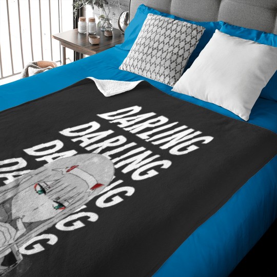 Discover Darling in the Franxx Zero Two Baby Blanket