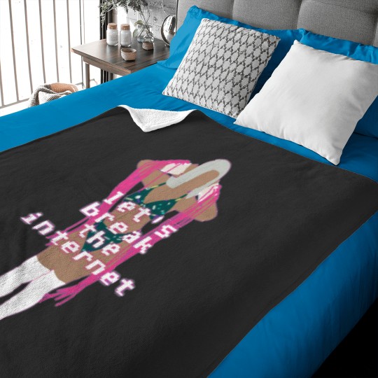 Discover Break the Cyber Net Baby Blankets