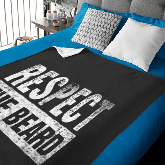 Discover Respect The Beard Baby Blankets