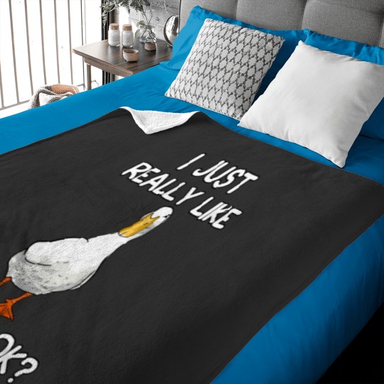 Discover I Just Really Like Ducks Lover Gifts Duck Owner Gift Baby Blankets