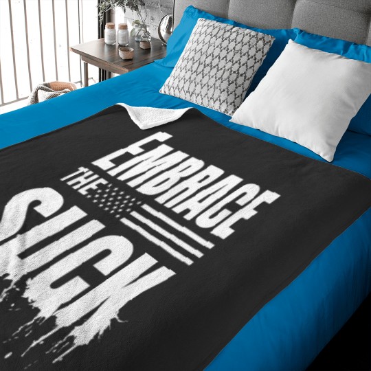 Discover Embrace the Suck Military Veteran Tshirt Baby Blankets