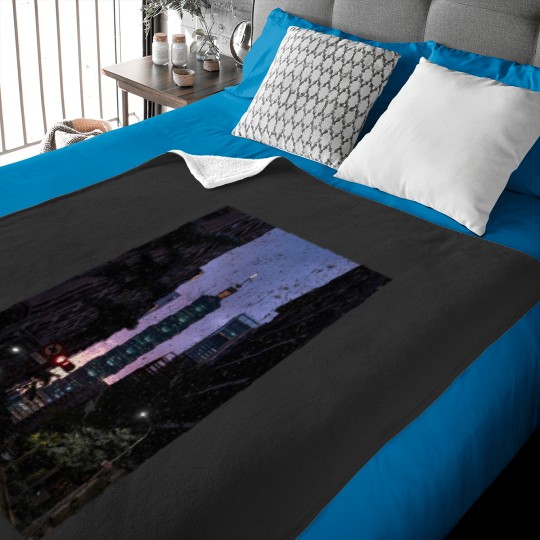 Discover My favorite landmark~ Baby Blankets